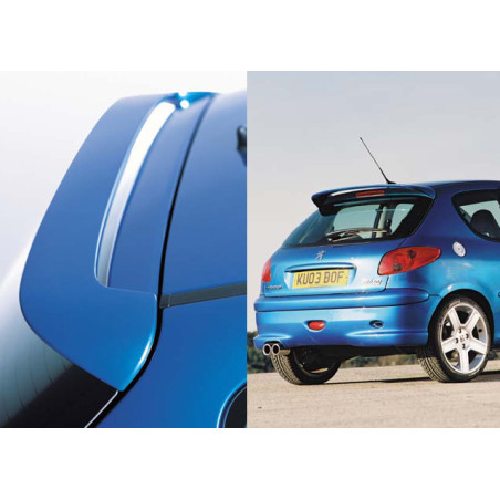 Spoiler posteriore Peugeot 206 stile GTI (1998-2009) (Cod. C-C-L-CSP0707)