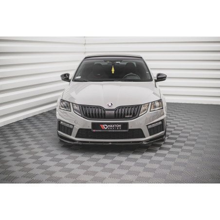 SPLITTER ANTERIORE V.3 Skoda Octavia RS Mk3 Facelift (Cod. M-SK-OC-3F-RS-FD3G)