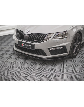 SPLITTER ANTERIORE V.3 Skoda Octavia RS Mk3 Facelift (Cod. M-SK-OC-3F-RS-FD3G)