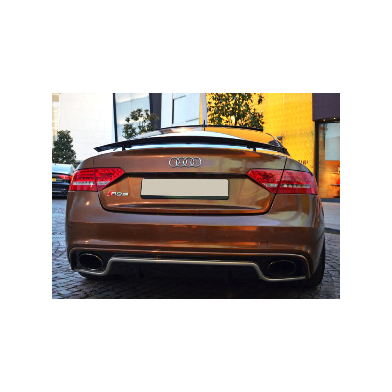 Sottoparaurti posteriore Audi A5 8T S-Line (2012-2016) stile RS (Cod. C-C-L-CSP0709)