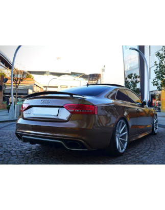 Sottoparaurti posteriore Audi A5 8T S-Line (2012-2016) stile RS (Cod. C-C-L-CSP0709)
