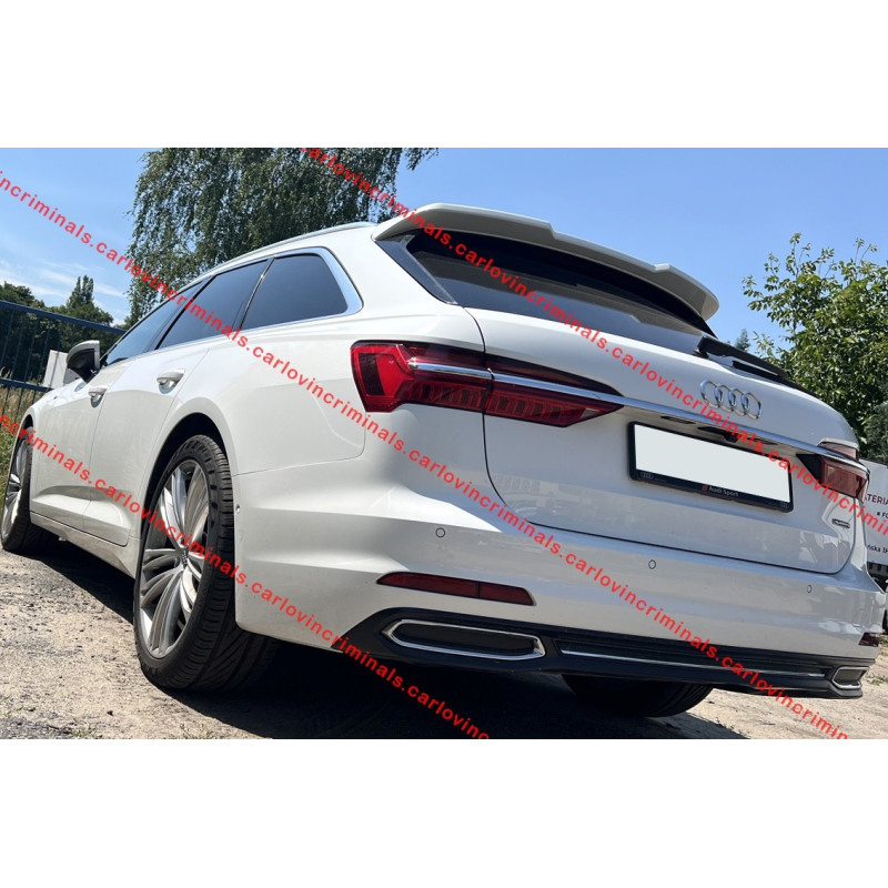 Spoiler posteriore Audi A6 C8 stile RS (2018-2024) (Cod. C-C-L-CSP0714)