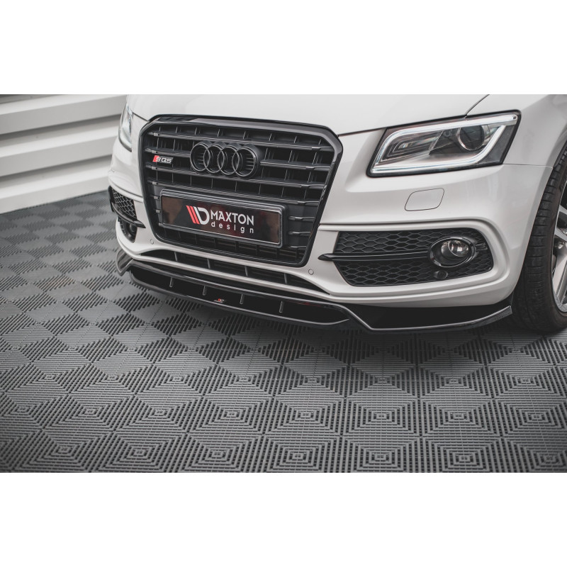 SPLITTER ANTERIORE Audi SQ5 / Q5 S-Line Mk1 (8R) (Cod. M-AU-SQ5-1-FD1G+FD1RG)