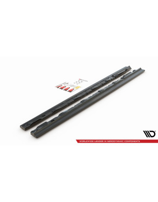 Diffusori minigonne Audi SQ5 / Q5 S-Line Mk1 (8R) (Cod. M-AU-SQ5-1-SD1G)