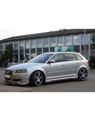 Minigonne laterali Audi A3 8P Sportback (Cod. C-C-L-CSP0739)