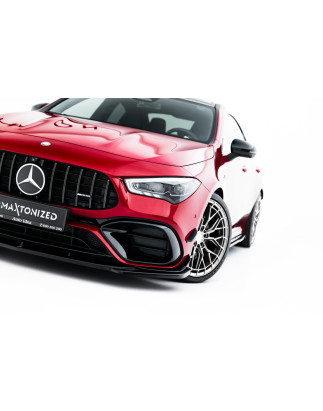 SPLITTER ANTERIORE V.3 Mercedes-AMG CLA 45 Aero C118 (Cod. M-ME-CLA-118-45AMG-FD3G)