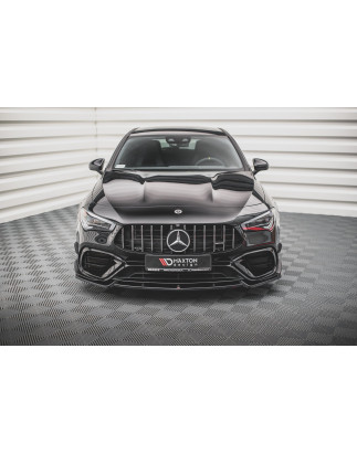 SPLITTER ANTERIORE V.2 Mercedes-AMG CLA 45 Aero C118 (Cod. M-ME-CLA-118-45AMG-FD2G)
