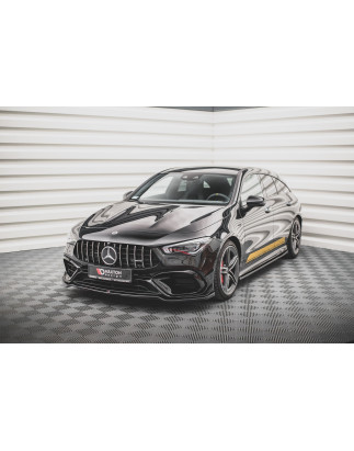 SPLITTER ANTERIORE V.1 Mercedes-AMG CLA 45 Aero C118 (Cod. M-ME-CLA-118-45AMG-FD1G)