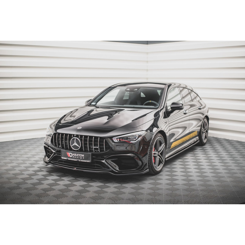 SPLITTER ANTERIORE V.1 Mercedes-AMG CLA 45 Aero C118 (Cod. M-ME-CLA-118-45AMG-FD1G) SPLITTER ANTERIORE V.1 Mercedes-AMG CLA 45 Aero C118 (Cod. M-ME-CLA-118-45AMG-FD1G)