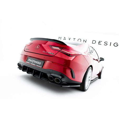 DIFFUSORE POSTERIORE street pro Mercedes-AMG CLA 35 / 45 Aero C118 (Cod. M-MECLA118AMGCNC-RS1B)