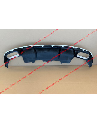 Diffusore posteriore Audi A5 Coupé S-Line 2007-2011 sottoparaurti stile RS (Cod. C-C-L-CSP0761)