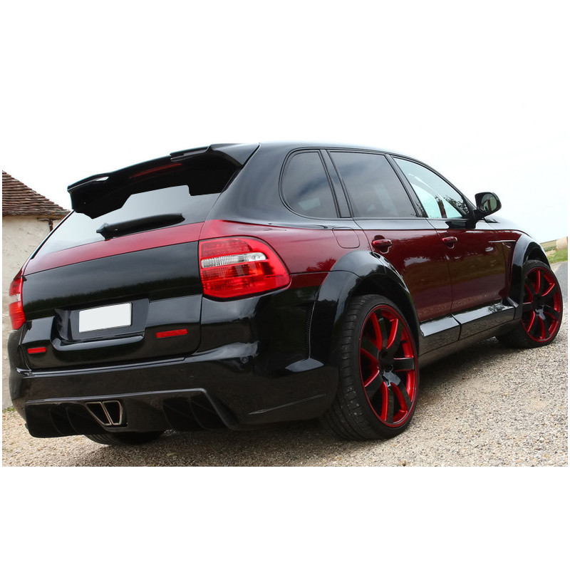Spoiler posteriore Porsche Cayenne 955 957 GTS Turbo stile S 2003-2010 (Cod. C-C-L-CSP0762)
