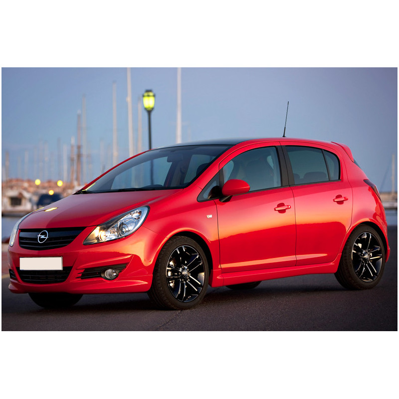Minigonne laterali Opel Corsa D 5 porte stile OPC (Cod. C-C-L-CSP0763)