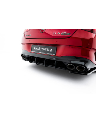DIFFUSORE POSTERIORE street pro Mercedes-AMG CLA 35 / 45 Aero C118 (Cod. M-MECLA118AMGCNC-RS1B)