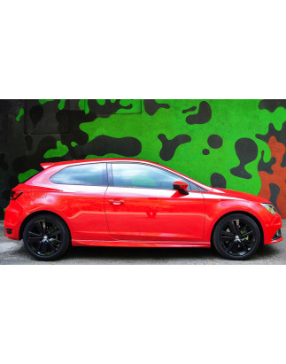Minigonne laterali SEAT Leon 5F SC 3 porte / stile Aero (2012-2020) (Cod. C-C-L-CSP0778)