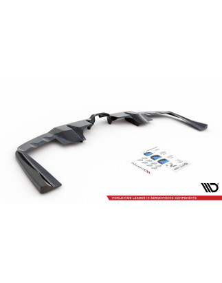 Splitter posteriore (con barre verticali) Mercedes-AMG GLE 53 Coupe C167 / C167 Facelift (Cod. M-ME-