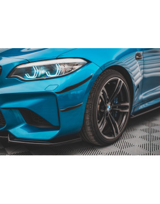 paraurti anteriore Wings (Canards) BMW M2 F87 (Cod. M-BM-2-87-M-CAN1)