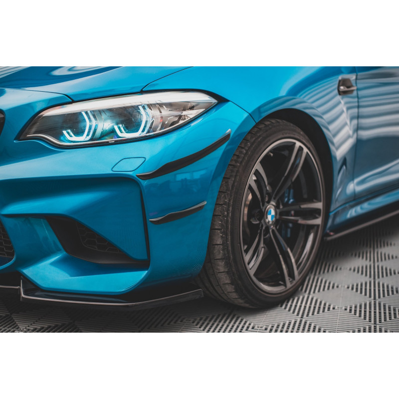 paraurti anteriore Wings (Canards) BMW M2 F87 (Cod. M-BM-2-87-M-CAN1)