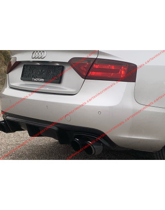 Diffusore posteriore Audi A5 Coupé restyling 2012-2016 (non compatibile con versioni S-Line) (Cod. 
