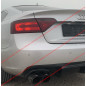 Diffusore posteriore Audi A5 Coupé restyling 2012-2016 (non compatibile con versioni S-Line) (Cod. 