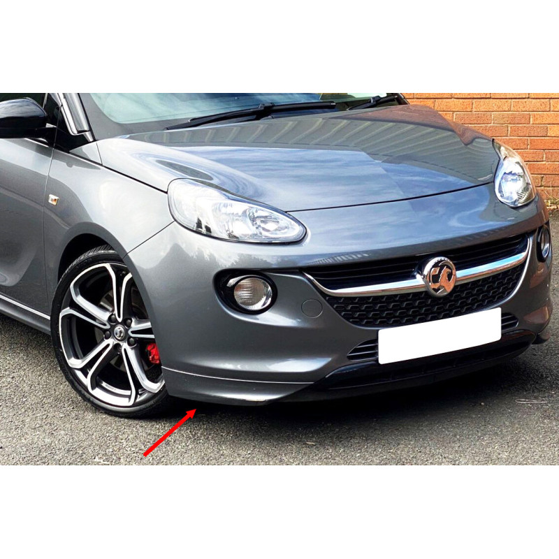 Sottoparaurti anteriore stile S per Opel Adam - modelli standard (2012-2019) (Cod. C-C-L-CSP0813)