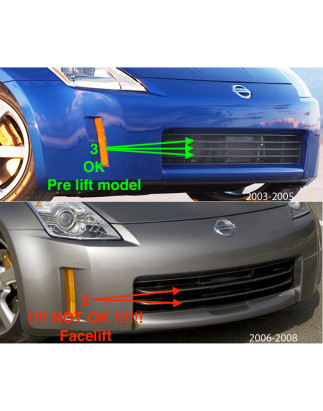 Sottoparaurti anteriore Nissan 350Z (2002-2006) (Cod. C-C-L-CSP0844)