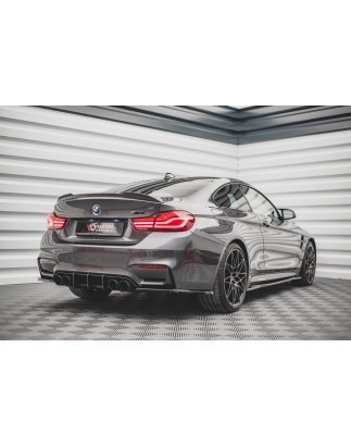 DIFFUSORE POSTERIORE street pro BMW M4 F82 (Cod. M-BM482MCNC-RS1B)