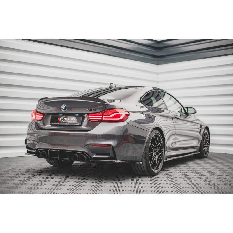 DIFFUSORE POSTERIORE street pro BMW M4 F82 (Cod. M-BM482MCNC-RS1B)