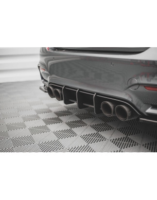 DIFFUSORE POSTERIORE street pro BMW M4 F82 (Cod. M-BM482MCNC-RS1B)