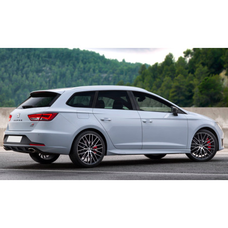 Minigonne laterali SEAT Leon 5F ST Sport Tourer / station wagon stile Aero (2012-2020) (Cod. C-C-L-C