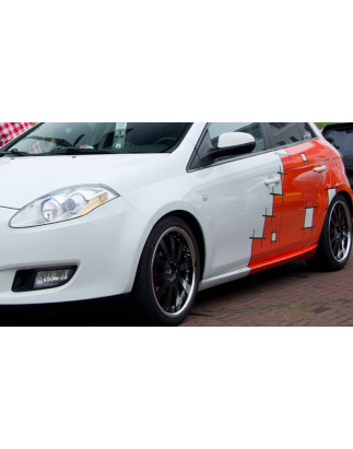 Minigonne laterali Fiat Bravo 2 (2006-2014) stile Sport (Cod. C-C-L-CSP0857)