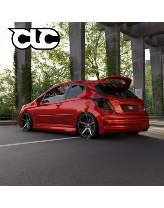 Spoiler posteriore Peugeot 207 stile WRC (2006-2012) (Cod. C-C-L-CSP0859)