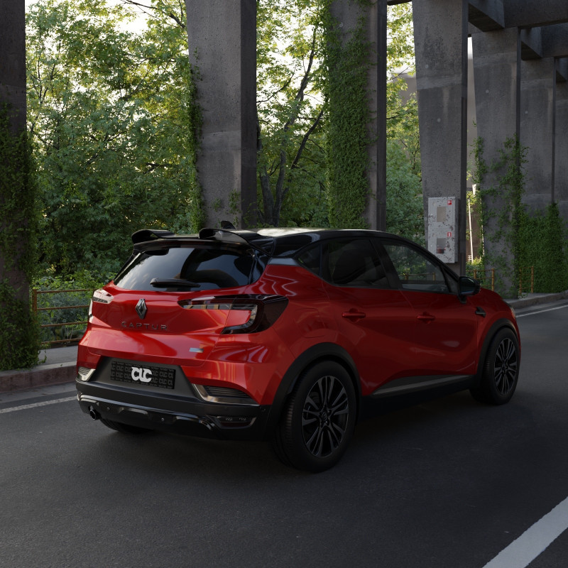 Spoiler posteriore Renault Captur 2 dal 2019 stile Cup (Cod. C-C-L-CSP0885)