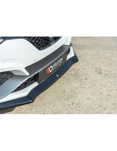 Splitter anteriore V.2 Renault Megane IV RS nero opaco (Cod. RE-ME-4-RS-FD2T) RE-ME-4-RS-FD2T