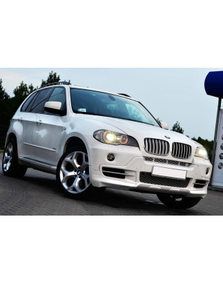 Sottoparaurti anteriore BMW X5 E70 (2007-2010) stile Aero (Cod. C-C-L-CSP0895)