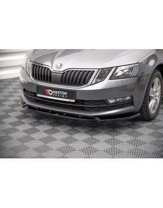 SPLITTER ANTERIORE V.1 Skoda Octavia Mk3 Facelift (Cod. M-SK-OC-3F-FD1G)