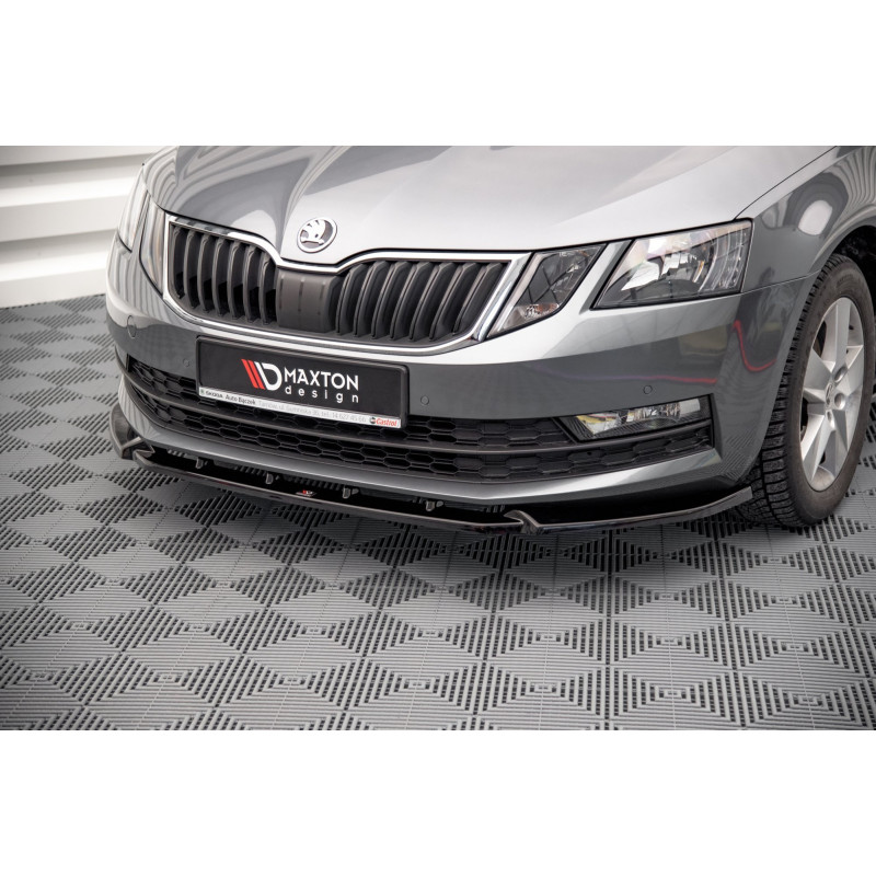 SPLITTER ANTERIORE V.1 Skoda Octavia Mk3 Facelift (Cod. M-SK-OC-3F-FD1G)