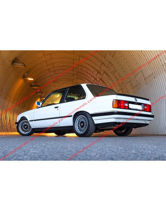 Spoiler posteriore BMW Serie 3 E30 stile iS 318is 320is 325is (Cod. C-C-L-CSP0900)