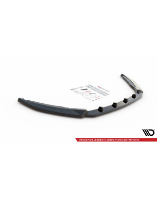 SPLITTER ANTERIORE V.1 Skoda Octavia Mk3 Facelift (Cod. M-SK-OC-3F-FD1G)