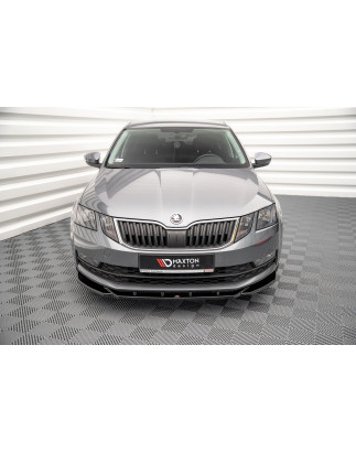 SPLITTER ANTERIORE V.2 Skoda Octavia Mk3 Facelift (Cod. M-SK-OC-3F-FD2G)