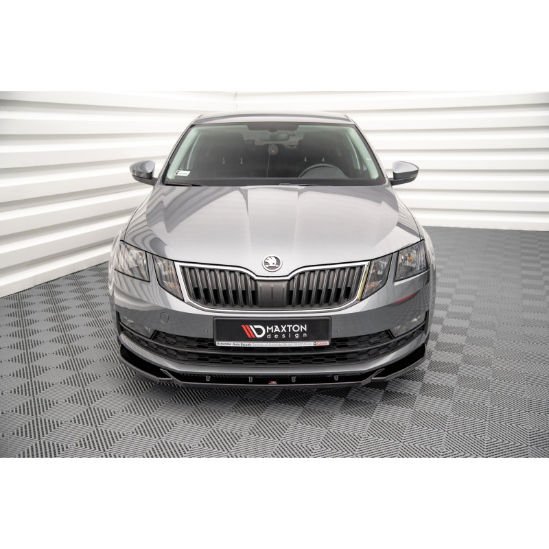 SPLITTER ANTERIORE V.2 Skoda Octavia Mk3 Facelift (Cod. M-SK-OC-3F-FD2G)