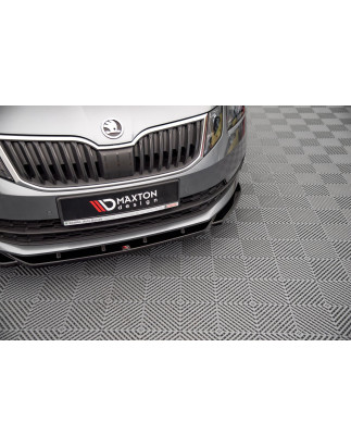 SPLITTER ANTERIORE V.2 Skoda Octavia Mk3 Facelift (Cod. M-SK-OC-3F-FD2G)
