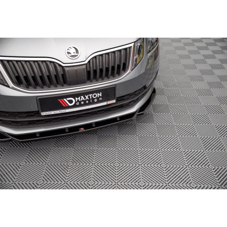 SPLITTER ANTERIORE V.2 Skoda Octavia Mk3 Facelift (Cod. M-SK-OC-3F-FD2G)