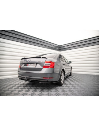 Splitters posteriori laterali Skoda Octavia Mk3 Facelift (Cod. M-SK-OC-3F-RSD1G)