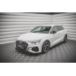 SPLITTER ANTERIORE street pro Audi S3 / A3 S-Line 8Y (Cod. M-AUA38YSLINECNC-FD1B)