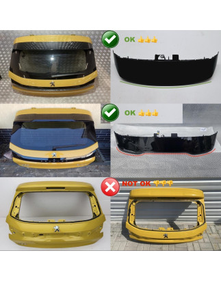 Spoiler posteriore Peugeot 208 II dal 2019 (Cod. C-C-L-CSP0920)