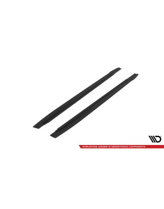 Diffusori minigonne street pro V.1 Audi S3 / A3 S-Line 8Y / 8Y Facelift (Cod. M-AUA38YSLINECNC-SD1B)