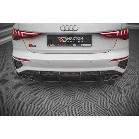 DIFFUSORE POSTERIORE street pro Audi S3 Sportback 8Y (Cod. M-AUS38YCNC-RS1B)