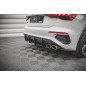 DIFFUSORE POSTERIORE street pro Audi S3 Sportback 8Y (Cod. M-AUS38YCNC-RS1B)