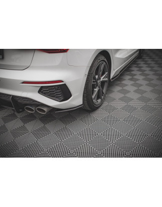 Splitters posteriori laterali Street Pro Audi S3 Sportback 8Y (Cod. M-AUS38YCNC-RSD1B)